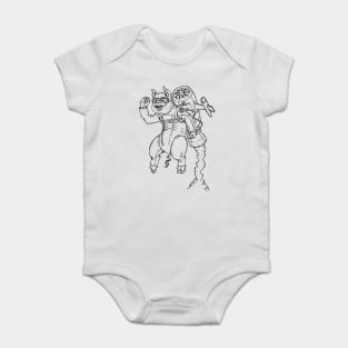 Commander Bartholomew Takes flight Baby Bodysuit